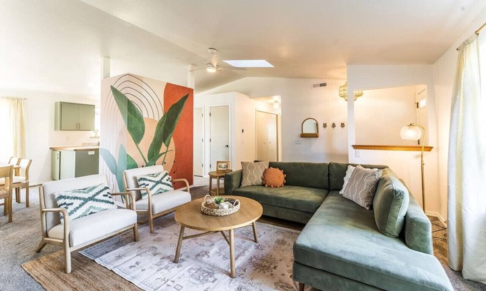 Orchard District House | Bright Midtown Retreat with Yard, Pet-Friendly & Family Fun
