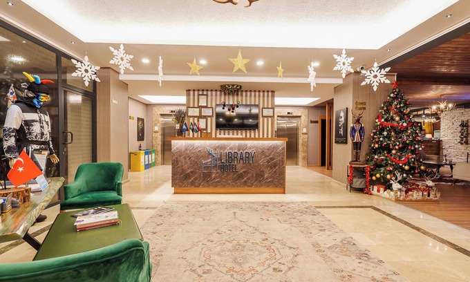 Melikgazi Hotel | Unforgettable Stays at Library Hotel Erciyes - 4-Star Comfort