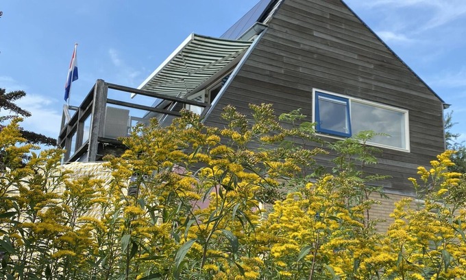 Grou House | Bright Holiday Home with Scenic Nature Views and Spa