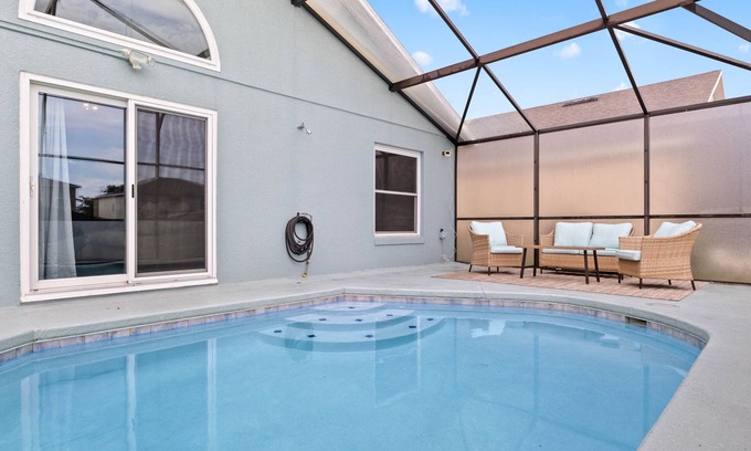 Highgate Park House | Bright Family Retreat with Pool & Foosball Near Disney