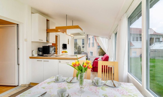Ueberlingen Apartment | Bright Holiday Apartment “Haus Nussbaum” Near Lake Constance