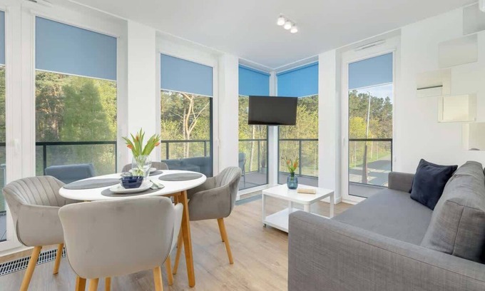 Mrzezyno Apartment | Seaside Retreat at Lighthouse, Just Steps from the Beach