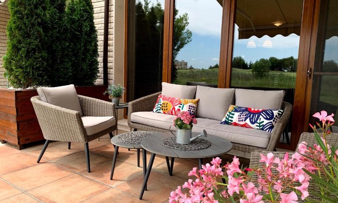 Balchik Villa | Idyllic Lighthouse Golf Villa with Scenic Lake Views