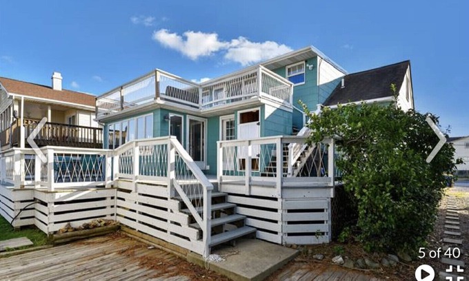 Fenwick Island House | Exceptional Lighthouse View on Dagsboro with Oceanfront Pool