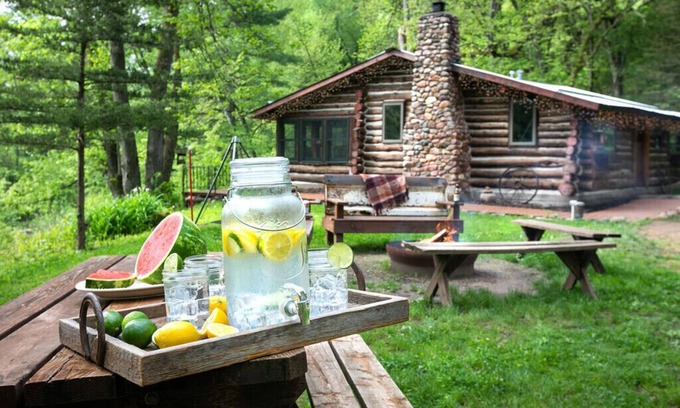 Rock Falls Cabin | Experience Lil’ Kickback On Elk Creek with Oceanfront Views