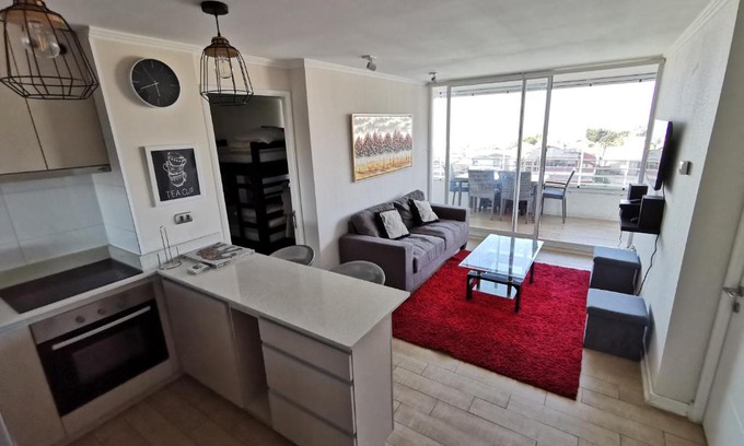 Concon Apartment | Discover Lilenes: 10/10 Rating with Family-Friendly Amenities
