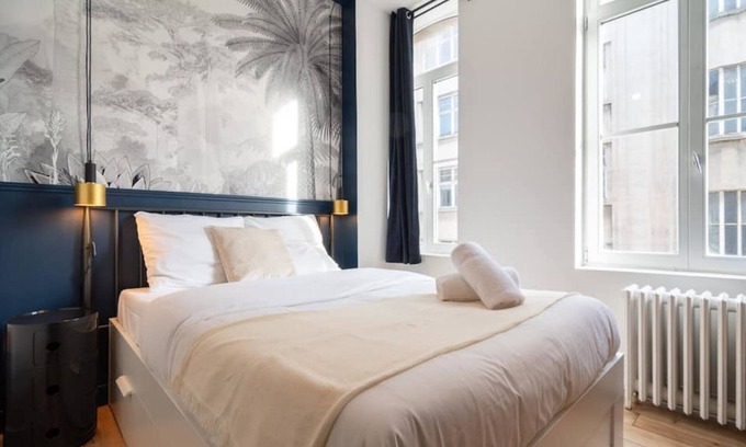 Lille Centre Ville Apartment | Exceptional Lille Hypercentre Studio with Spa & Breakfast
