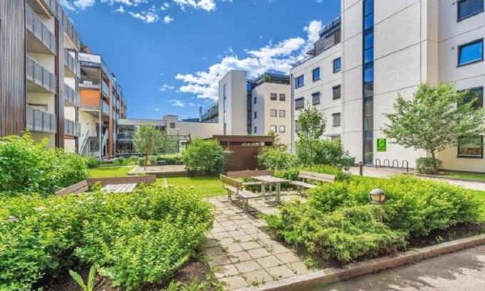 Lillestrom Apartment | Central City Apartment with Parking & Breakfast Included