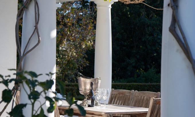 Franschhoek Villa | Elegant Stay at Lily Pond House with Private Pool & Dining