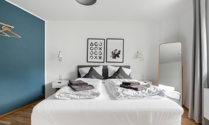 Zentrum-West Apartment | limehome Leipzig Jahnallee | 1-BR Suite + balcony