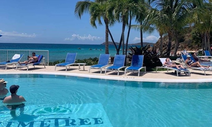 Estate Frenchman Bay Apartment | Beachfront Bliss at Limetree Beach and Resort by Wyndham