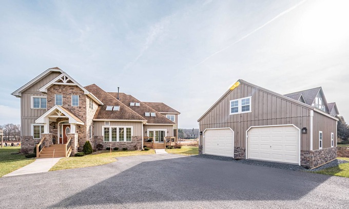 Waterfront Greens House | Unforgettable Retreat | Indoor Pool, Spa & Game Room Bliss