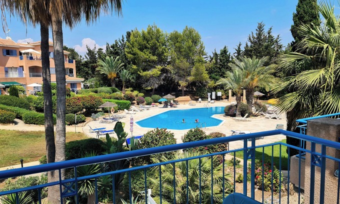 Paphos Villa | Bella Villa at Limnaria: Beachside Oasis with Pool & Hot Tub