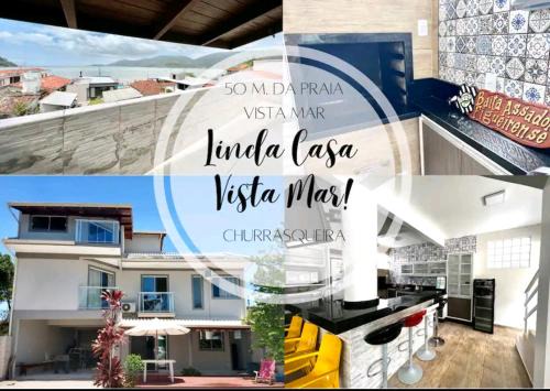 Governador Celso Ramos House | Linda Casa Triplex: Oceanfront Retreat Steps from the Beach