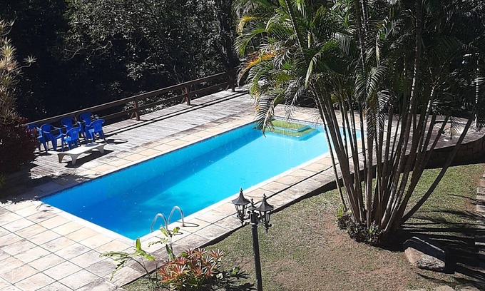 Teresopolis House | Inviting Nature Retreat: 6-Bedroom Home with Pool Access