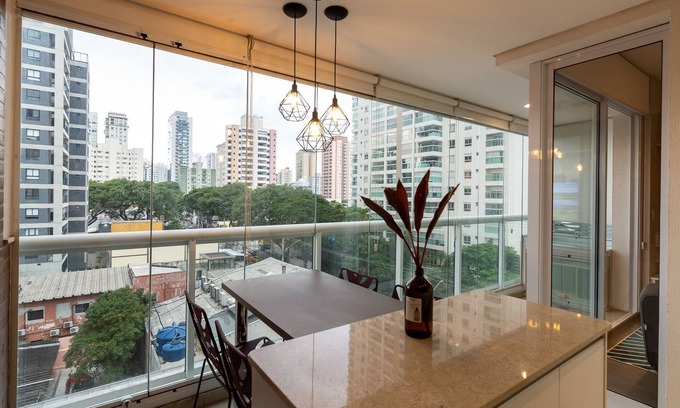 Vila Olimpia Apartment | Cozy Apartment with Pool and Spa in Vila Olímpia