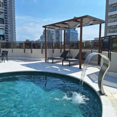 Gonzaga Apartment | Exceptional Stay at Edifício Cosmopolitan with Pool Access