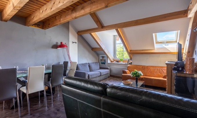 Embrun Apartment | Linessa - Duplex with Mountain View & Family-Friendly Amenities