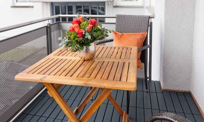 Petersberg Apartment | ★ Liobablick Nr. 1 ★ Apartment with balcony - centrally located in Petersberg/Fulda