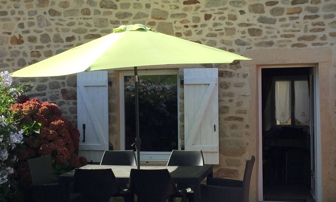 Arzon House | Experience LISA: Authentic Stone House with Ocean View