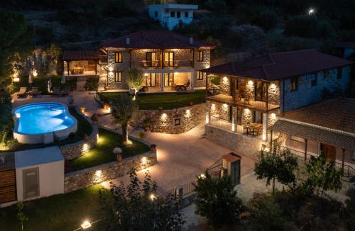 Sithonia Villa | Top-Rated Lithos Villas Apollon with Ocean View & Pool