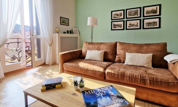 Milan Apartment | Discover Little Broggi: Steps from Central Station & Spa