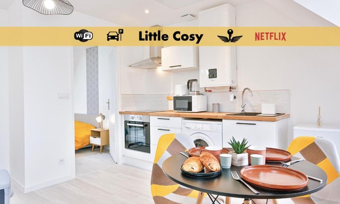 Vierzon Apartment | Cozy Little T2 with Parking and High Guest Ratings