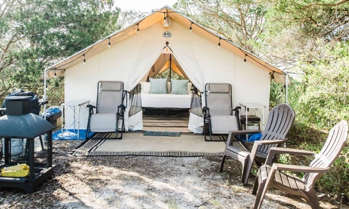 Jekyll Island Villa | Little Raccoon Key: Private Island Glamping
