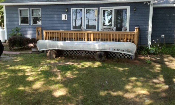 Gray House | Beautiful Little Sebago Home with Sandy Beach & Sunsets