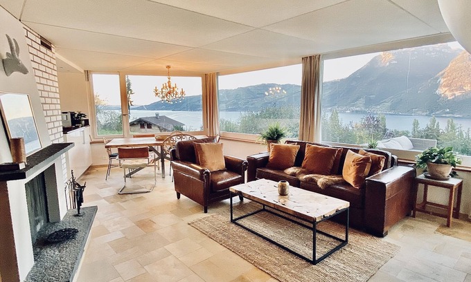 Krattigen House | Inviting Little Villa: Guest Rated 9.8 with Family Amenities
