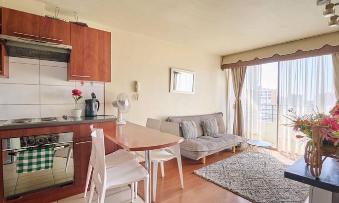 Downtown Santiago Apartment | Experience Vibrant Santiago: 2BR Retreat with Pool & Spa