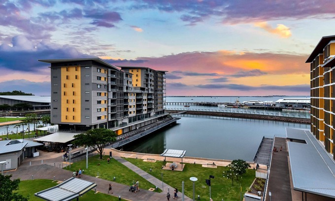 Darwin City Centre Apartment | Guest Rated: Live Work Play Darwin Waterfront with Pool & Spa