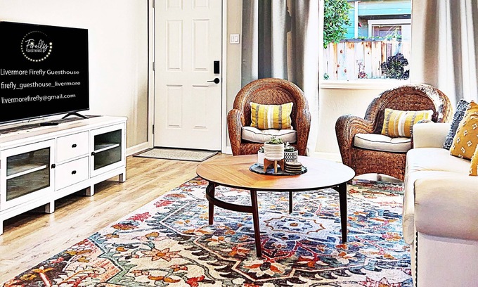 Livermore Apartment | Family-Friendly Livermore Firefly Guesthouse Near Downtown