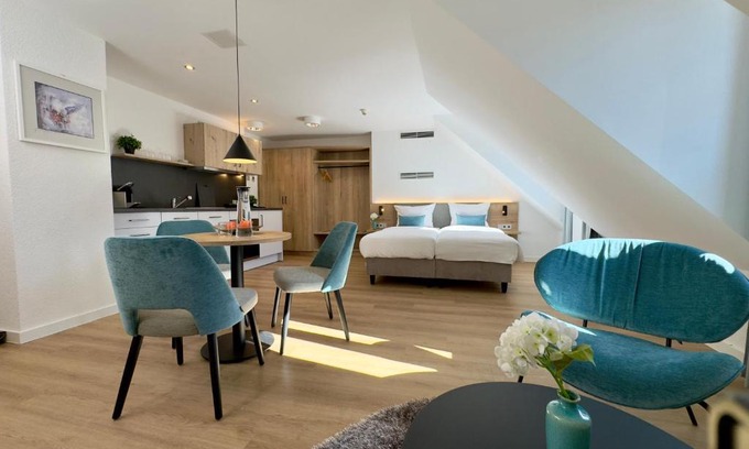 Frickenfelden Apartment | Pet-Friendly Retreat at Hotel Blauer Wolf - 4-Star Comfort