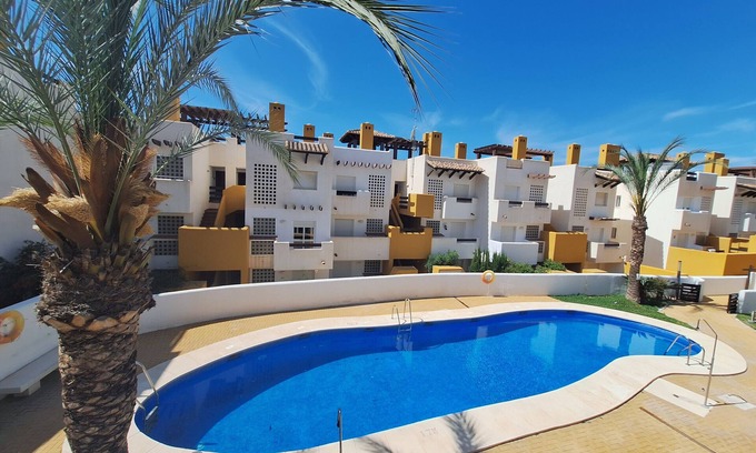 Vera Apartment | Discover Lomas del Mar 5: WiFi, Indoor Pool & Garden Oasis