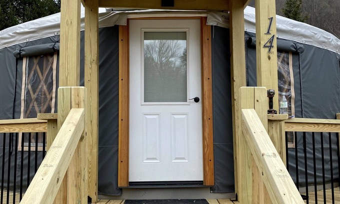 Maggie Valley House | Experience Loblolly Pine Yurt Village: Pet-Friendly Retreat