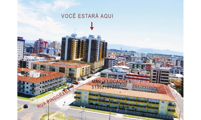Capao da Canoa Apartment | Unbeatable Location: Ocean View Apartment in Capão Da Canoa