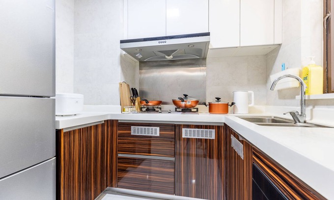Xiangzhou District Apartment | Modern Locals Boutique Apartment Qianshan No.1 for Families