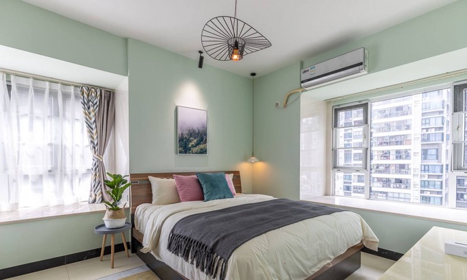 Xiangzhou District Apartment | Locals Boutique Apartment Qianshan No.12