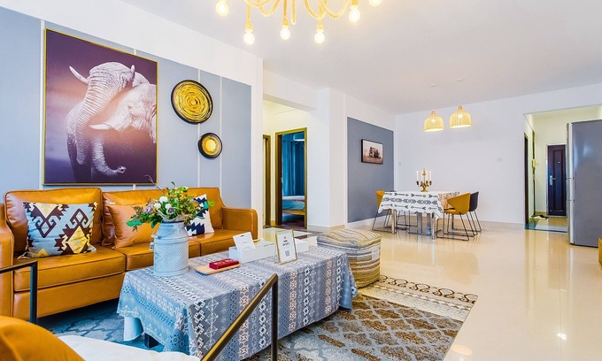 Zhuhai Jida Apartment | Cozy Locals Boutique Apartment at Jiuzhou Port with Ocean View