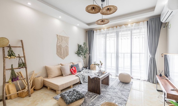 Xiangzhou District Apartment | Oceanfront Locals Boutique Apartment WanzaiCEC No.5 Escape