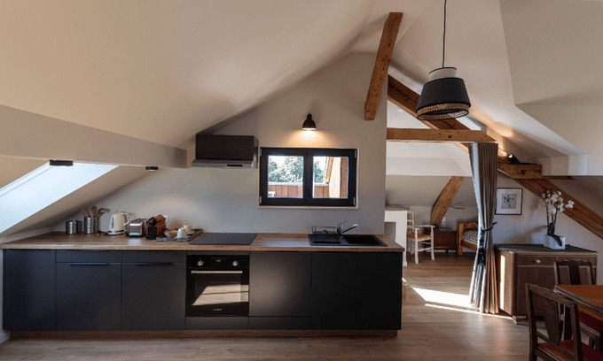 Michelbach Hotel | Cozy Terrace Apartment for 3 with Spa and Pet-Friendly Perks