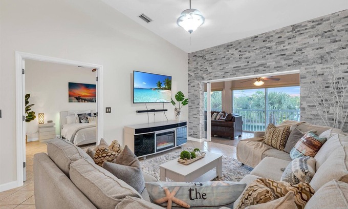 Naples Apartment | Discover Falling Waters Beach Resort: Top-Rated Family Retreat