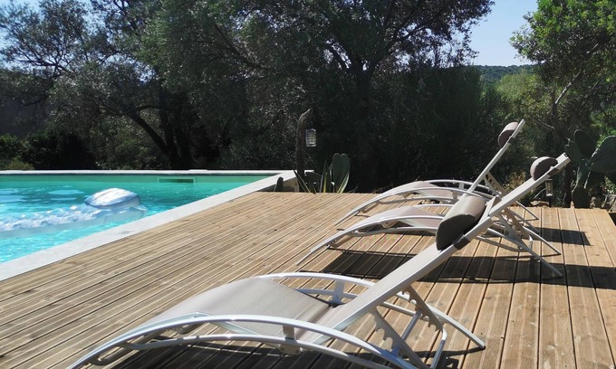 Monacia-d'Aullene Apartment | Location D'un RC de Villa à 2 kms de la Plage