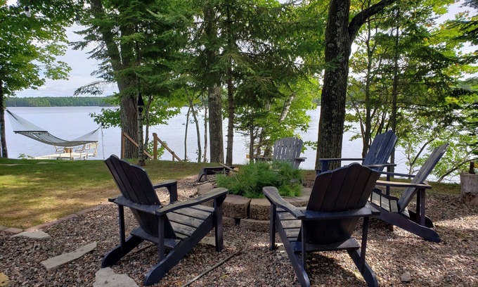 Minocqua Cottage | Ideal Lake Kawaga Cottage with Scenic Views & Family Amenities