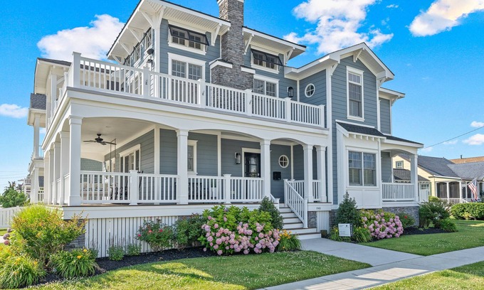 Stone Harbor House | Beachside Retreat with Pool and Family-Friendly Amenities