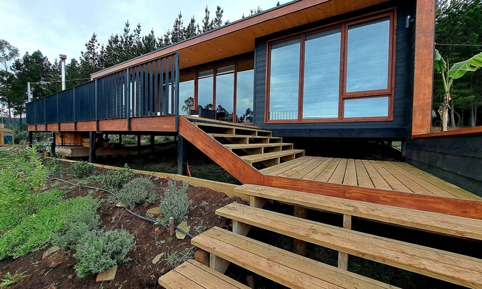 Cobquecura Cabin | Cozy Lodge Casa Pullay for 6: Perfect for Couples & Friends
