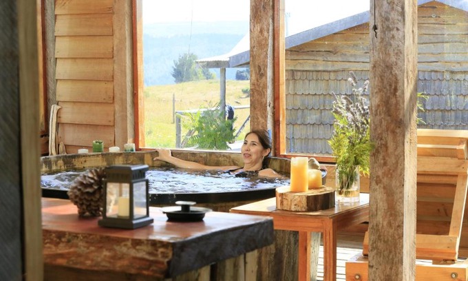 Fresia Cabin | Perfect Retreat: Lodge El Sarao with Oceanfront Views