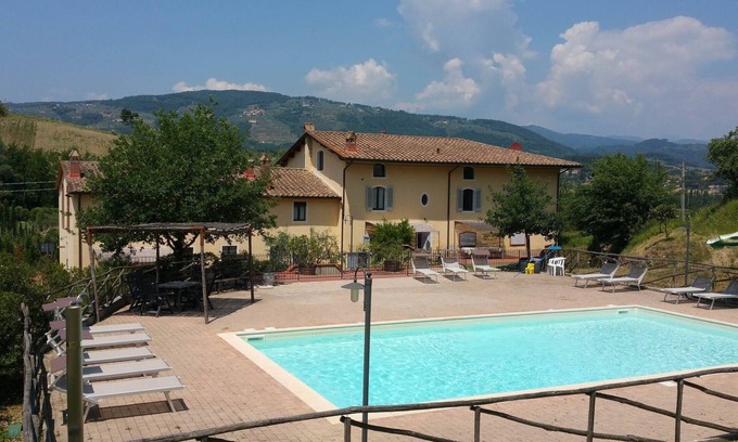 Serravalle Pistoiese Apartment | Relaxing Retreat at a Wine Estate with Private Terrace