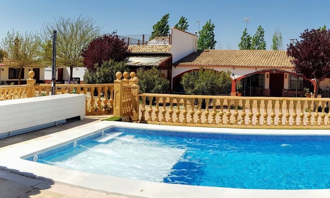 Pedro Munoz Ski Chalet | Tranquil Lodging in Nature with Pool and Spa Amenities